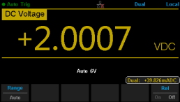 T3DMM - Digitalmultimeter - Dual Display